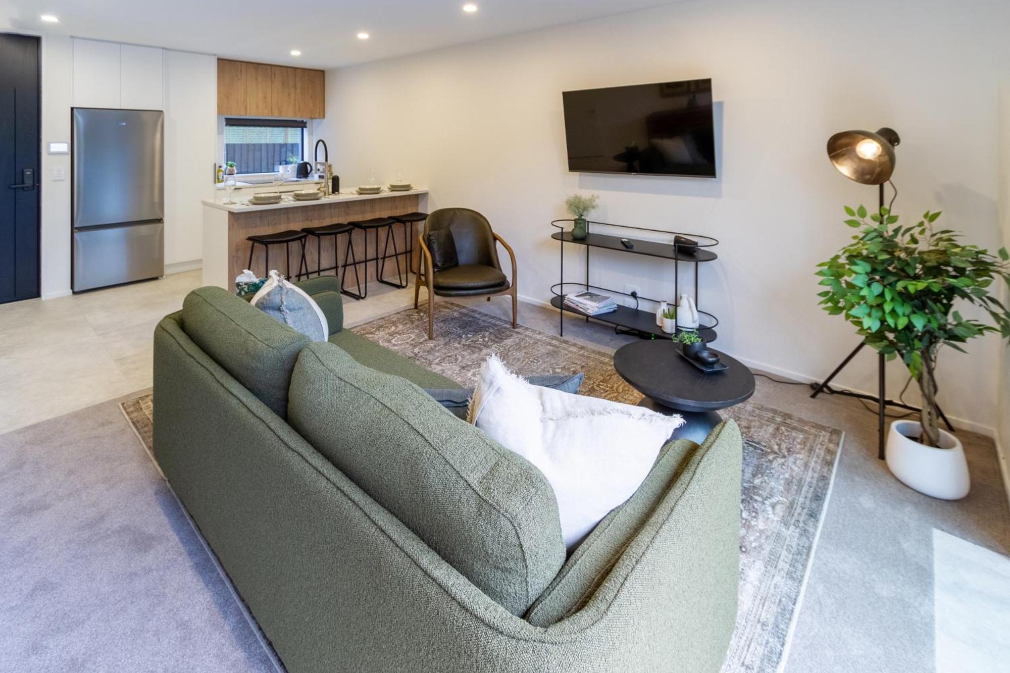 Merivale Gem: 2Br Townhouse Oasis Christchurch Bagian luar foto