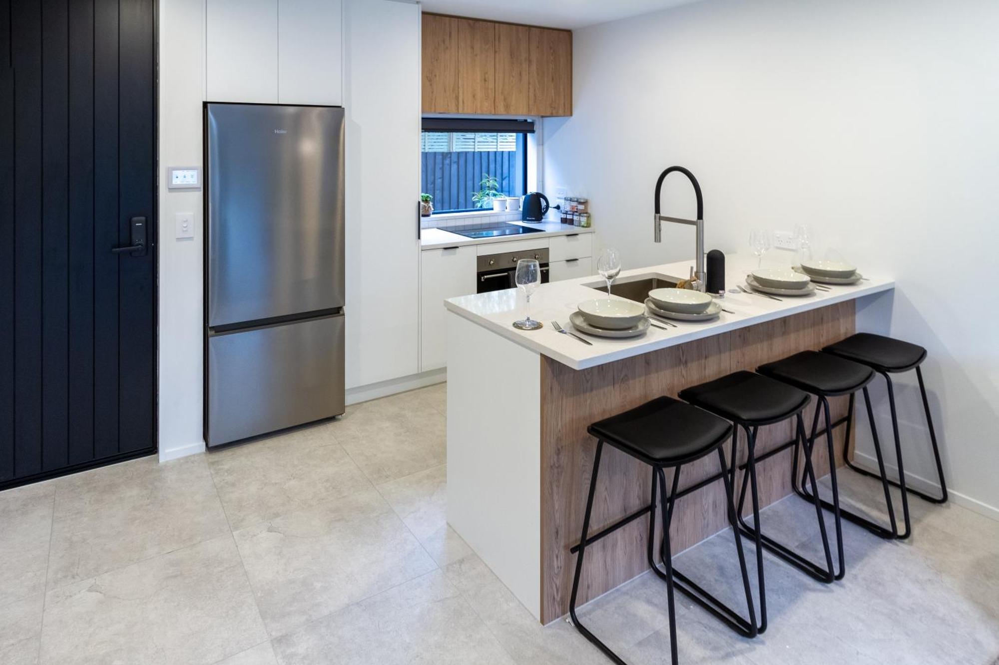 Merivale Gem: 2Br Townhouse Oasis Christchurch Bagian luar foto